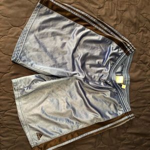 Adidas blue shorts